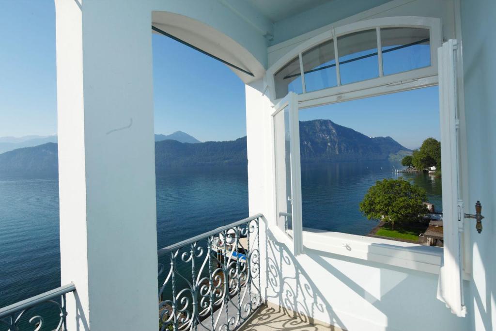 Seminar-Hotel Rigi Am See Weggis Exterior foto